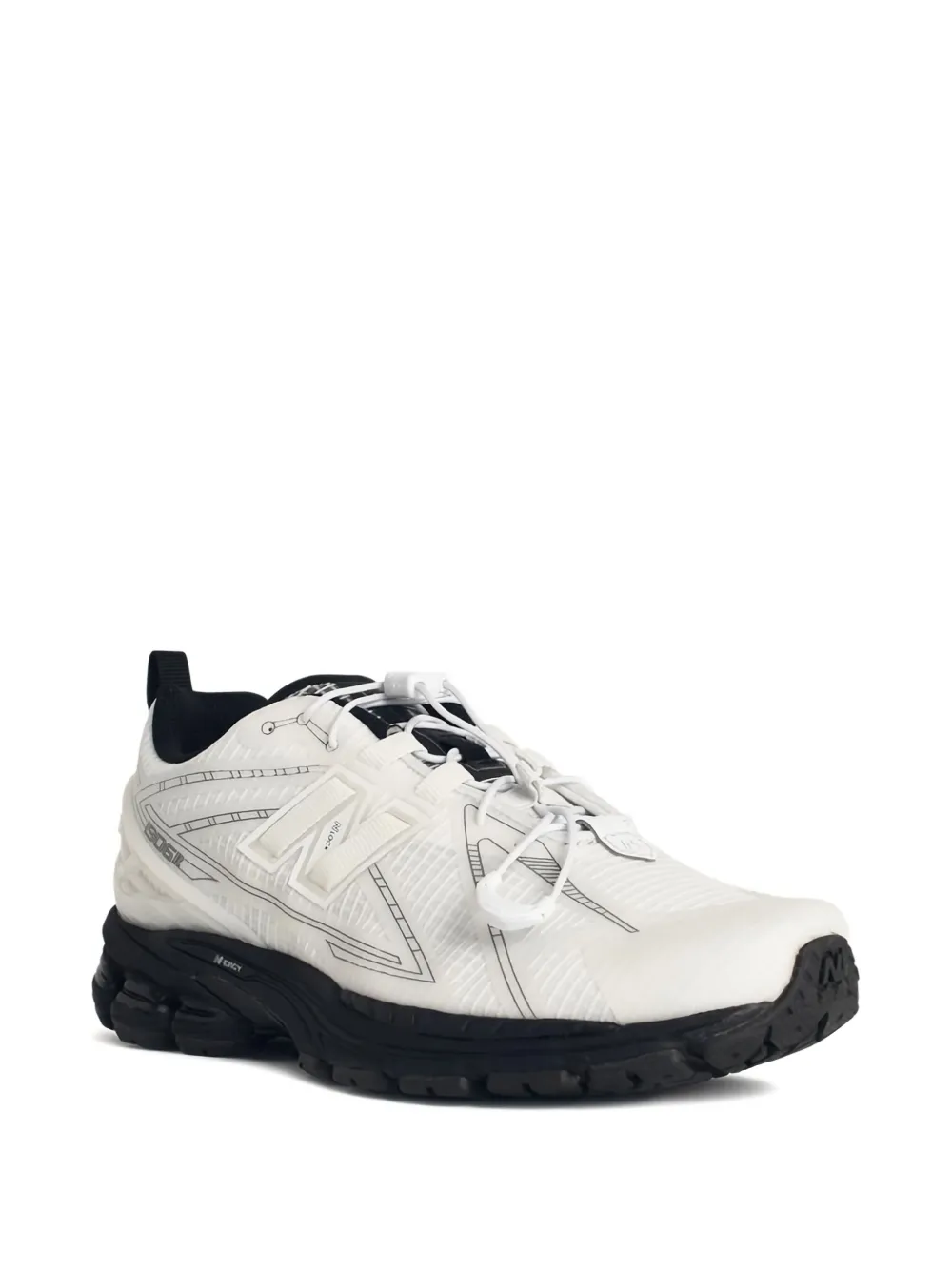Кроссовки 1906 на шнуровке New Balance, белый — фото 2
