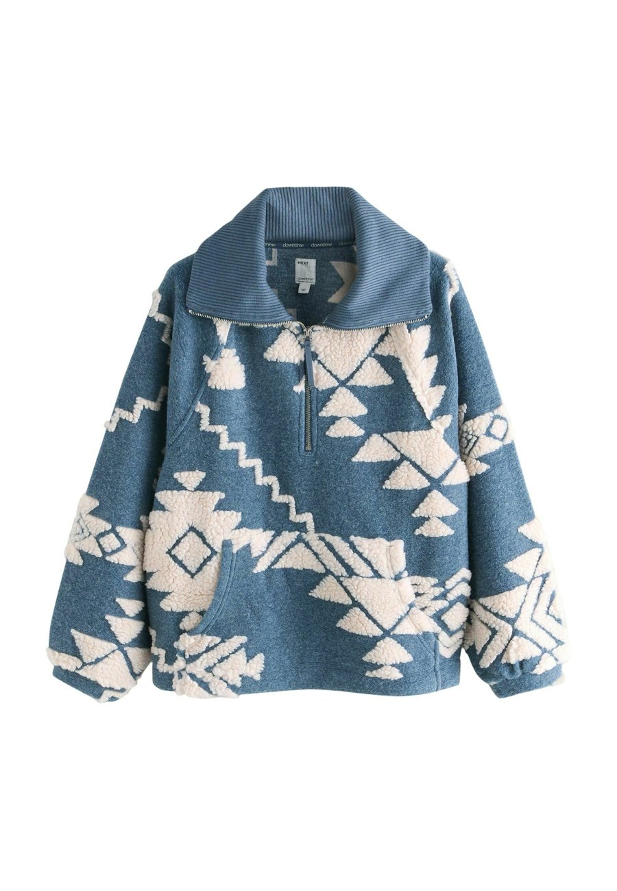 

Джемпер Next TEXTURED, Blue White Geo Print/Blue