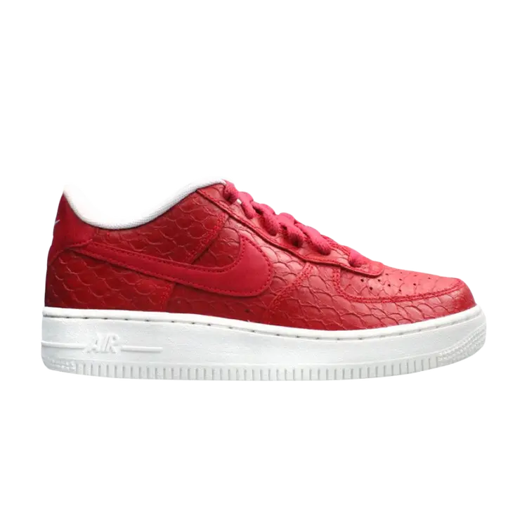 

Кроссовки Nike Air Force 1 Low LV8 GS 'Action Red', красный
