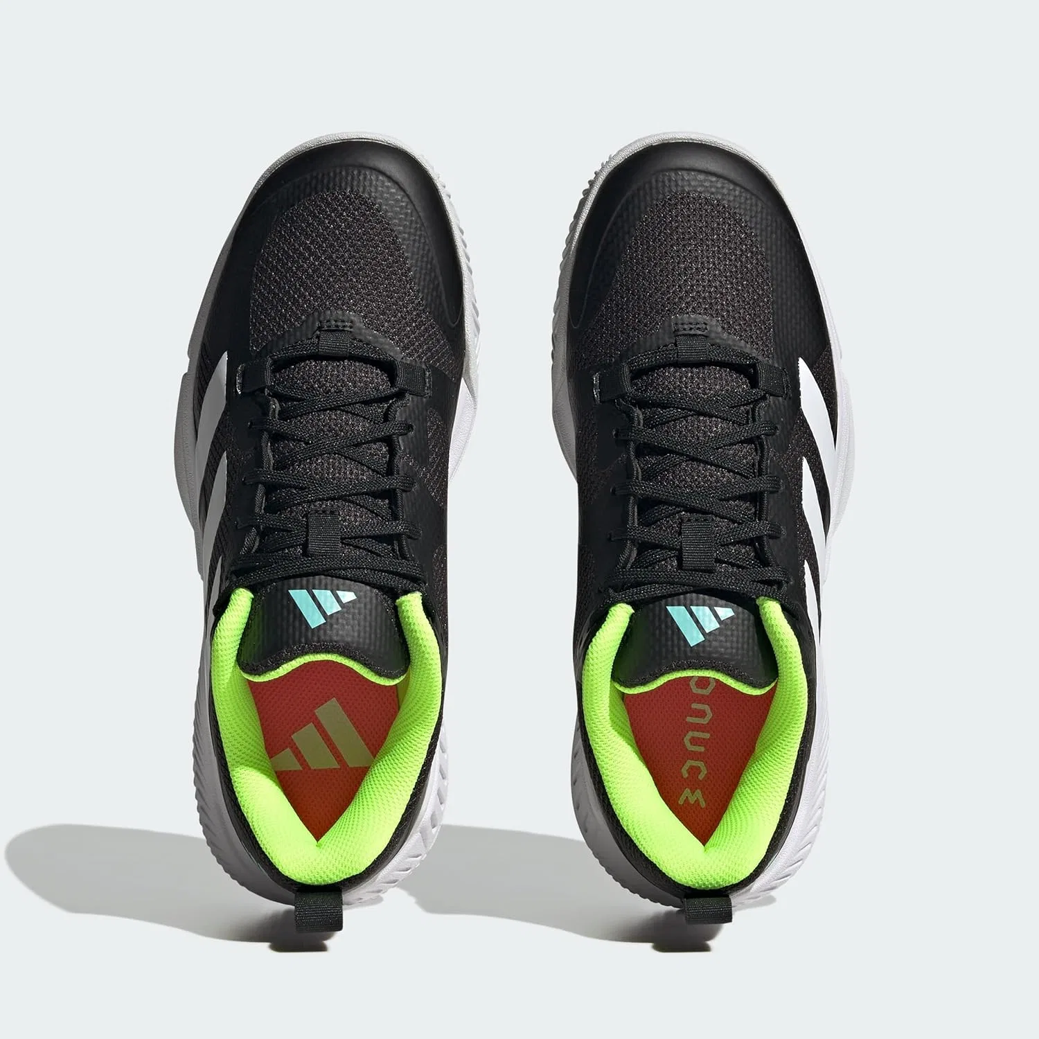 Кроссовки женские adidas Core Black Ftwr White Flash Aqua — фото 2