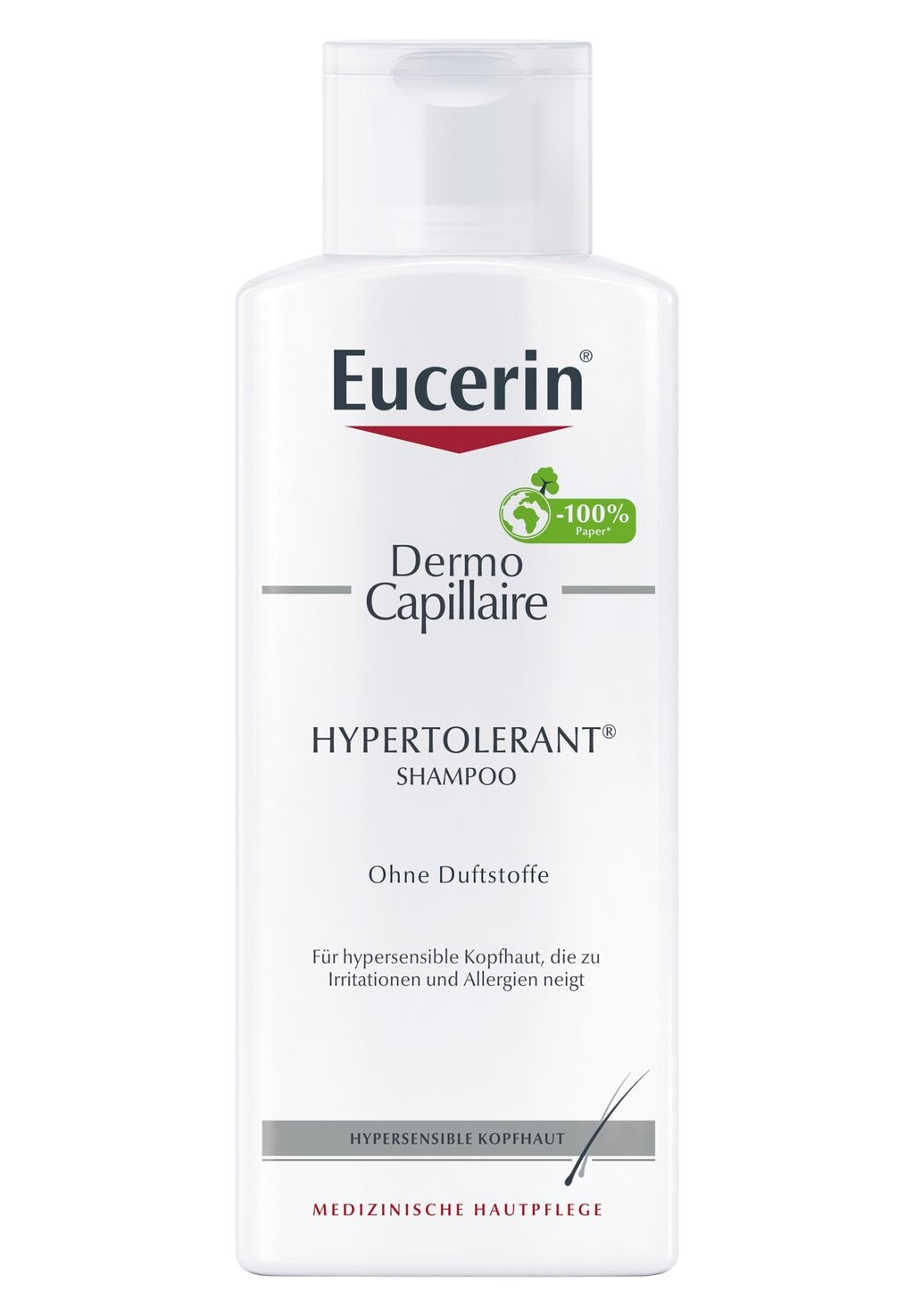 

Шампунь SHAMPOO HYPERTOLERANT SHAMPOO DERMOCAPILLAIRE, FÜR EMPFINDLICHE Eucerin