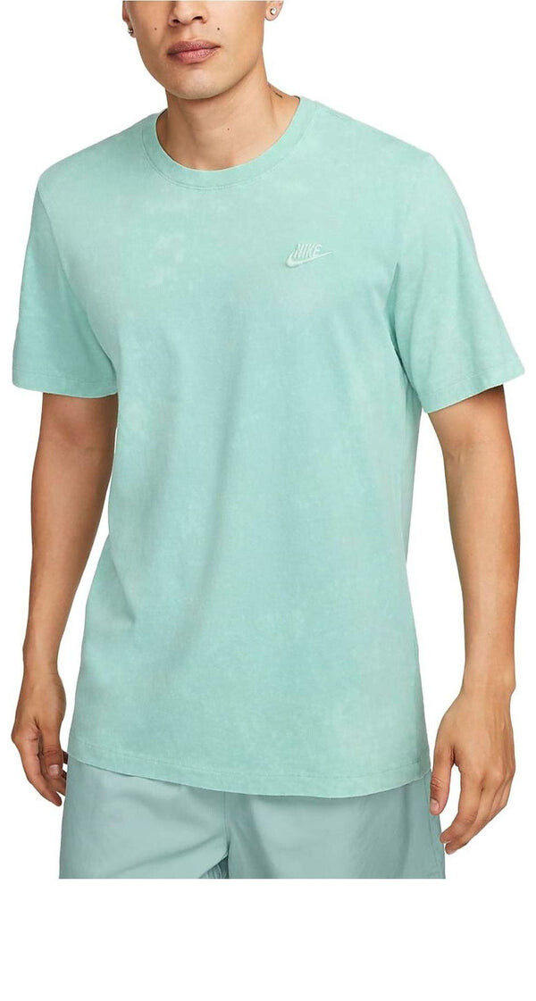 

Кроссовки Nike Sportswear Club Washed-Dye T-Shirt 'Lake Green', зеленый