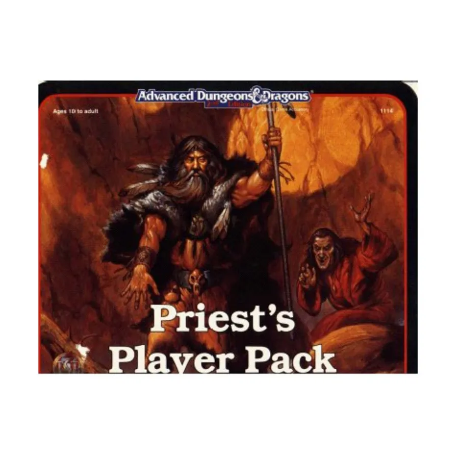 

Бокс-сет Priest's Player Pack, Advanced Dungeons & Dragons (2nd Edition) - Player's Guides & Books