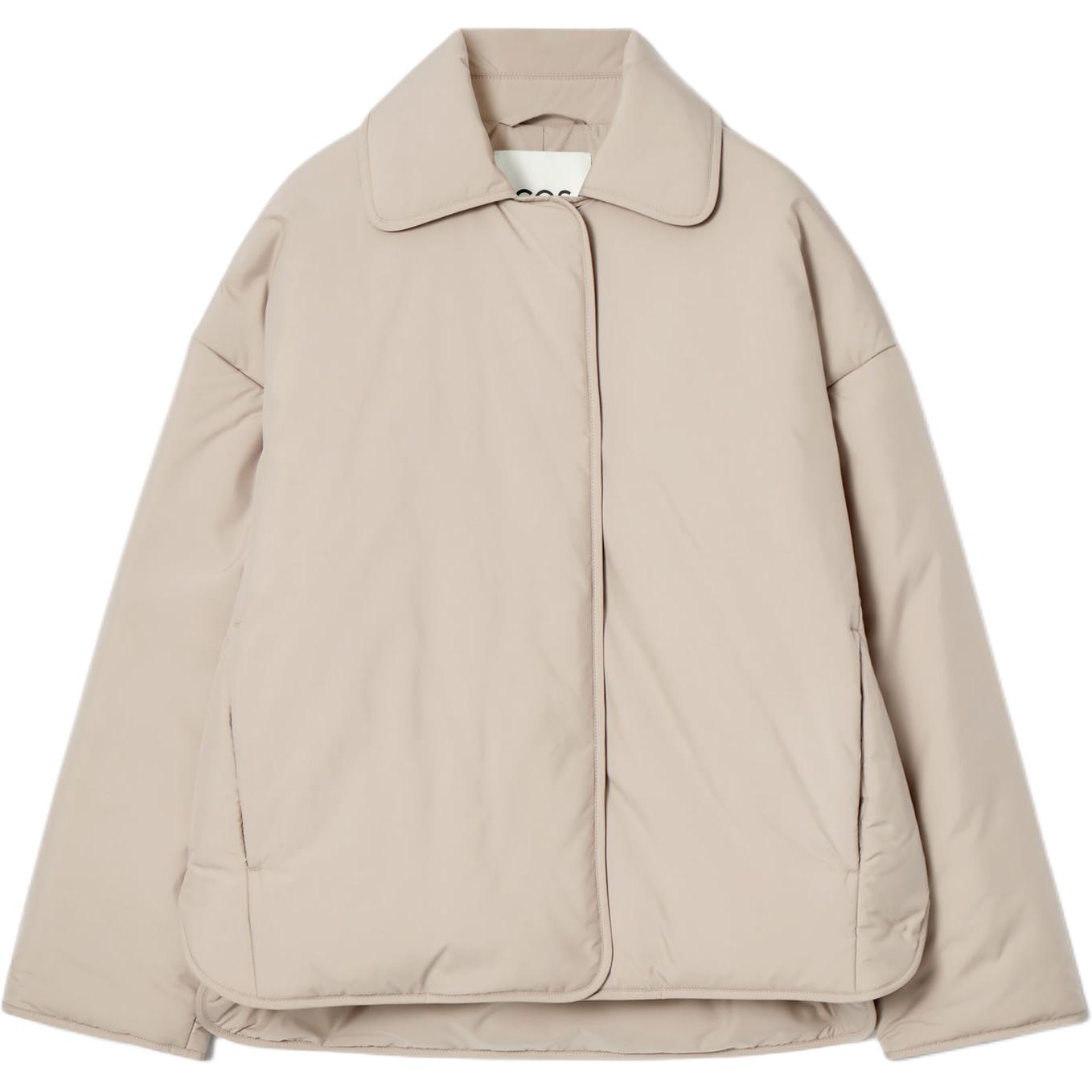 

COS Пуховик женский бежевый, Beige
