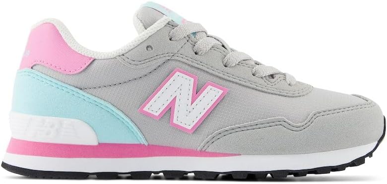 Кроссовки New Balance Kids 515 V1 на шнуровке, розовый — фото 2