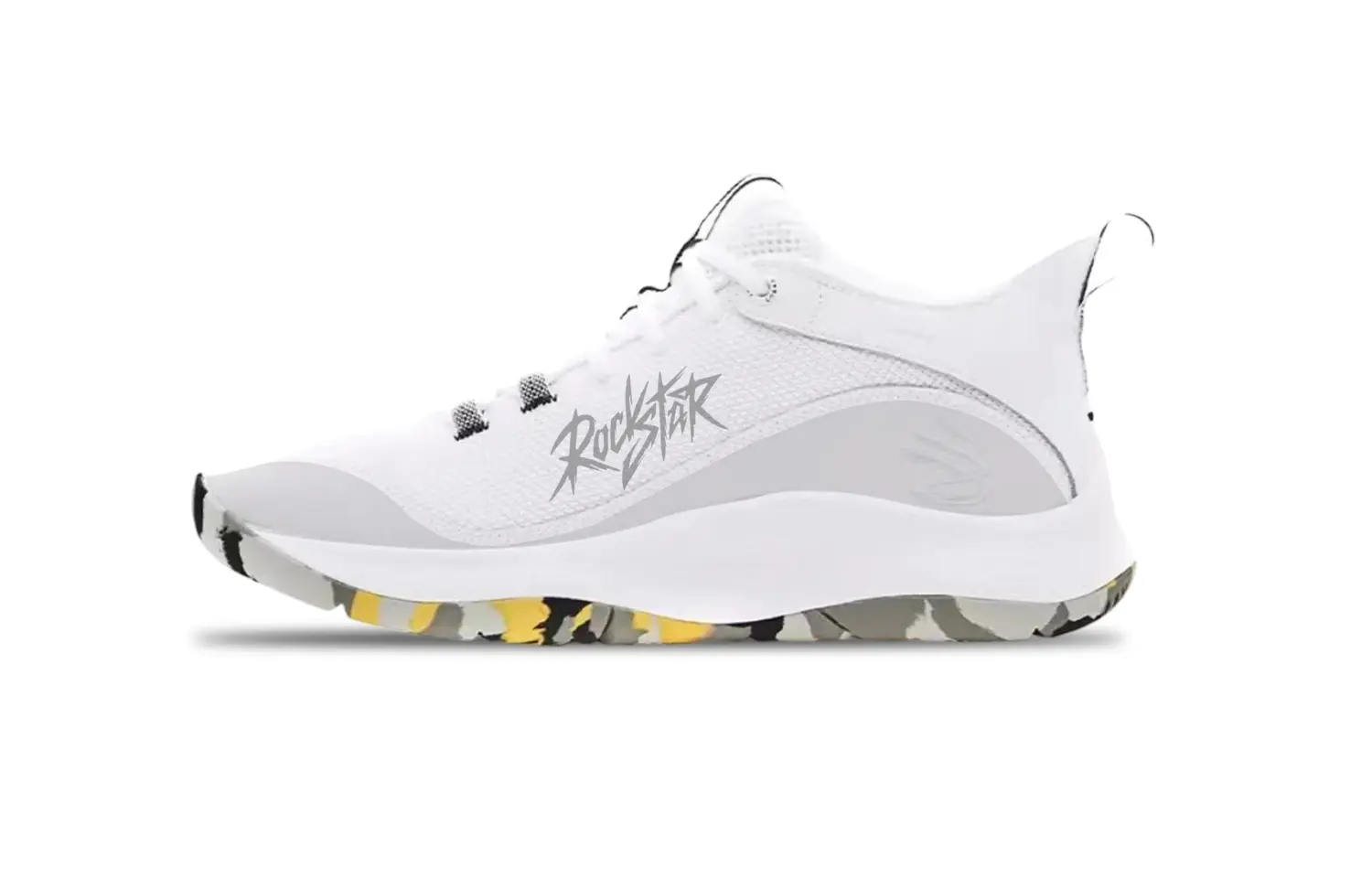 

Баскетбольные кроссовки Curry 7 Basketball Shoes Unisex Mid-Top Gray/White Under Armour