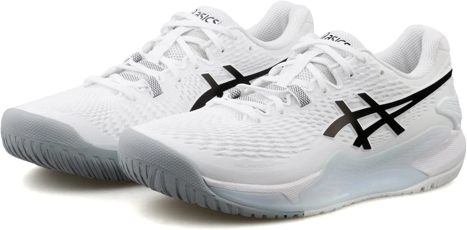 Мужские кроссовки для пиклбола ASICS Gel-Dedicate 8, White Black — фото 3