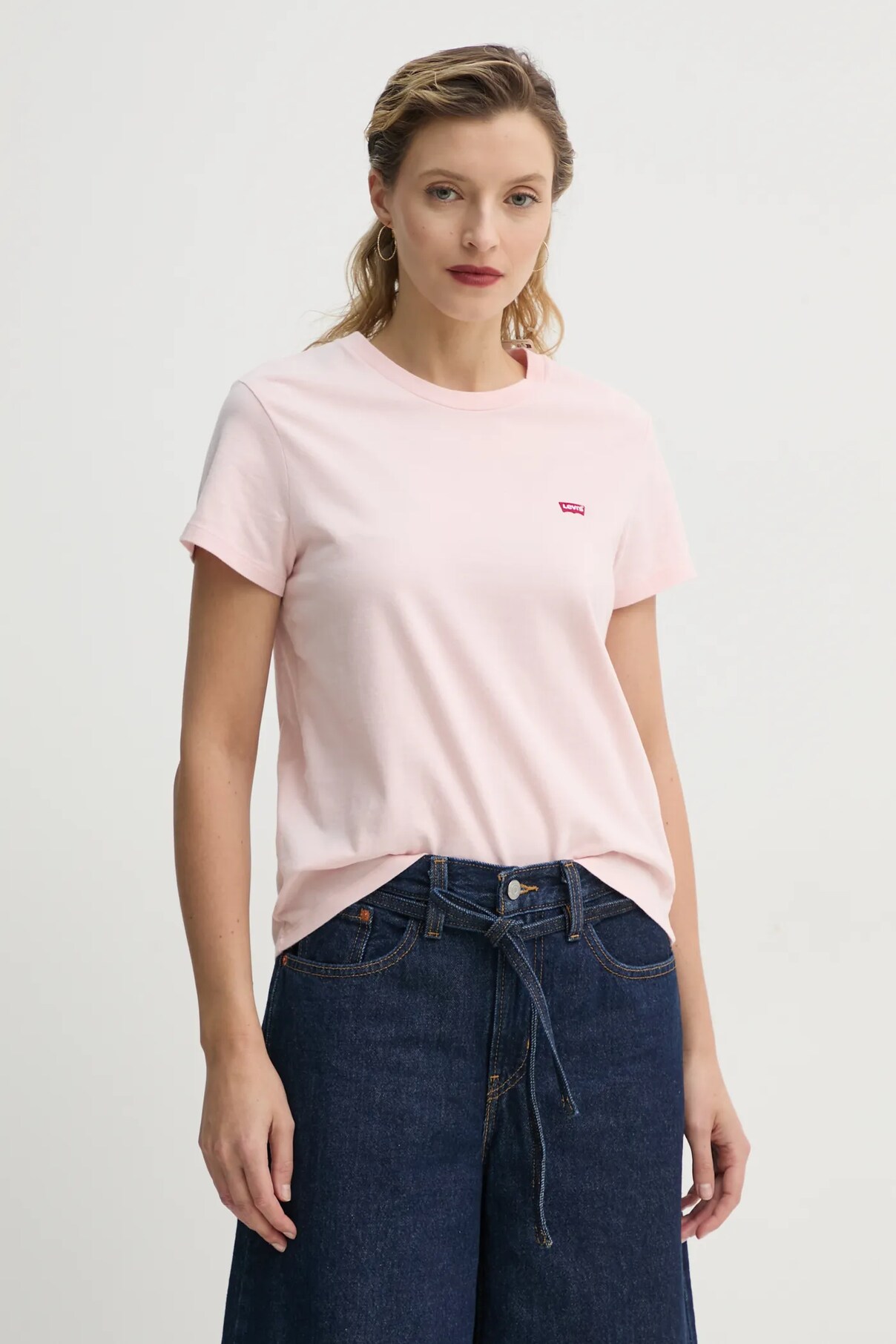

Футболка из хлопка Levi'S, розовый