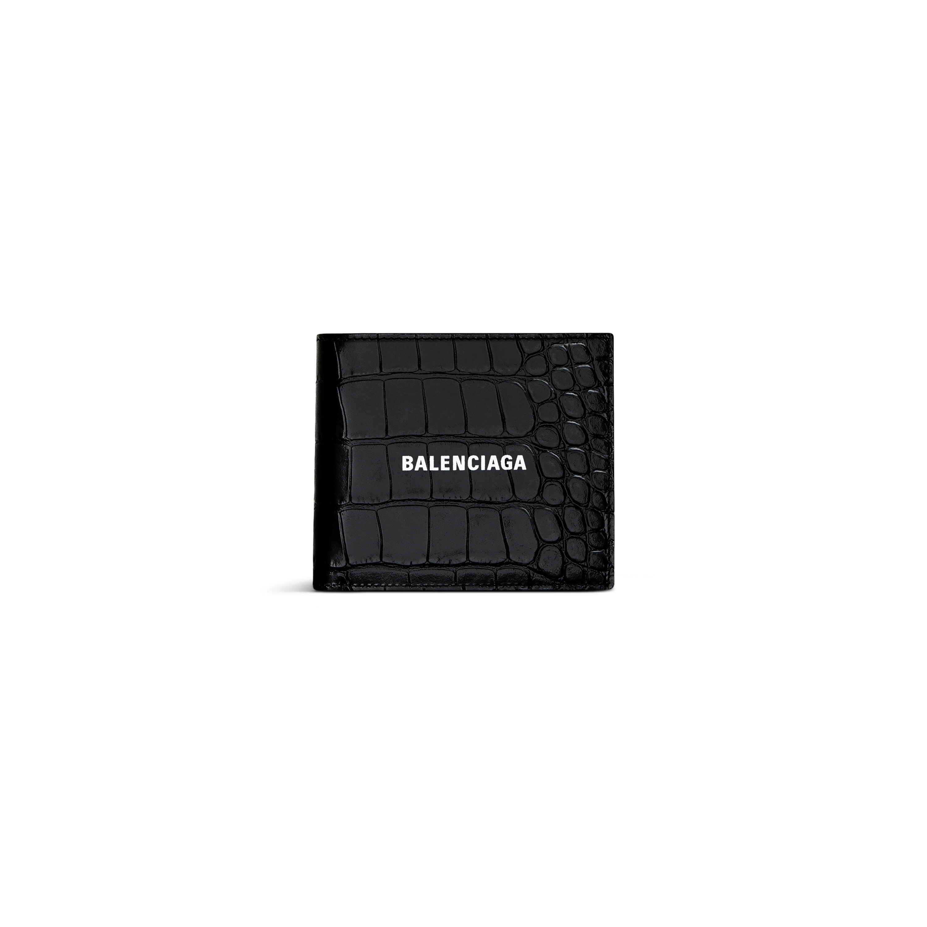 

Квадратный складной кошелек для монет Cash BALENCIAGA, черный