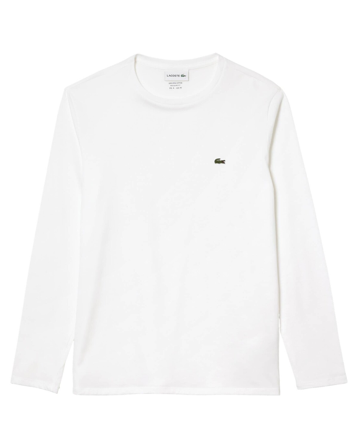 

Рубашка стандартного кроя с длинными рукавами Lacoste, белый