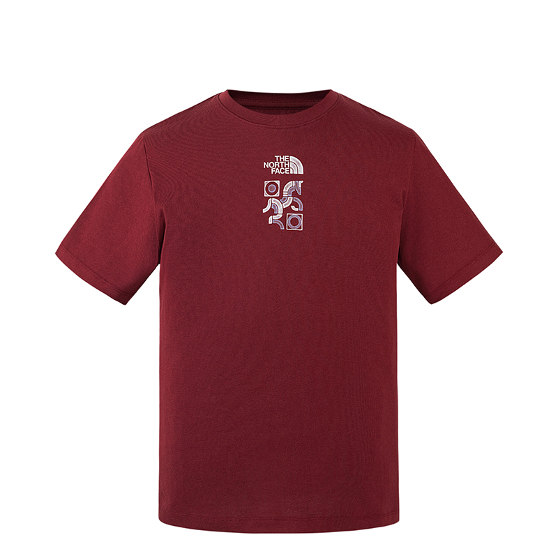 

THE NORTH FACE Футболки Unisex 0VO/Laminated Wood Red, Crew Neck, Moderate, Коричневый, THE NORTH FACE Футболки Unisex 0VO/Laminated Wood Red, Crew Neck, Moderate