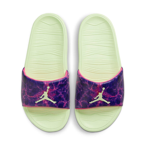 Тапочки x Лука Дончич перерыв слайд Air Jordan, зеленый — фото 3