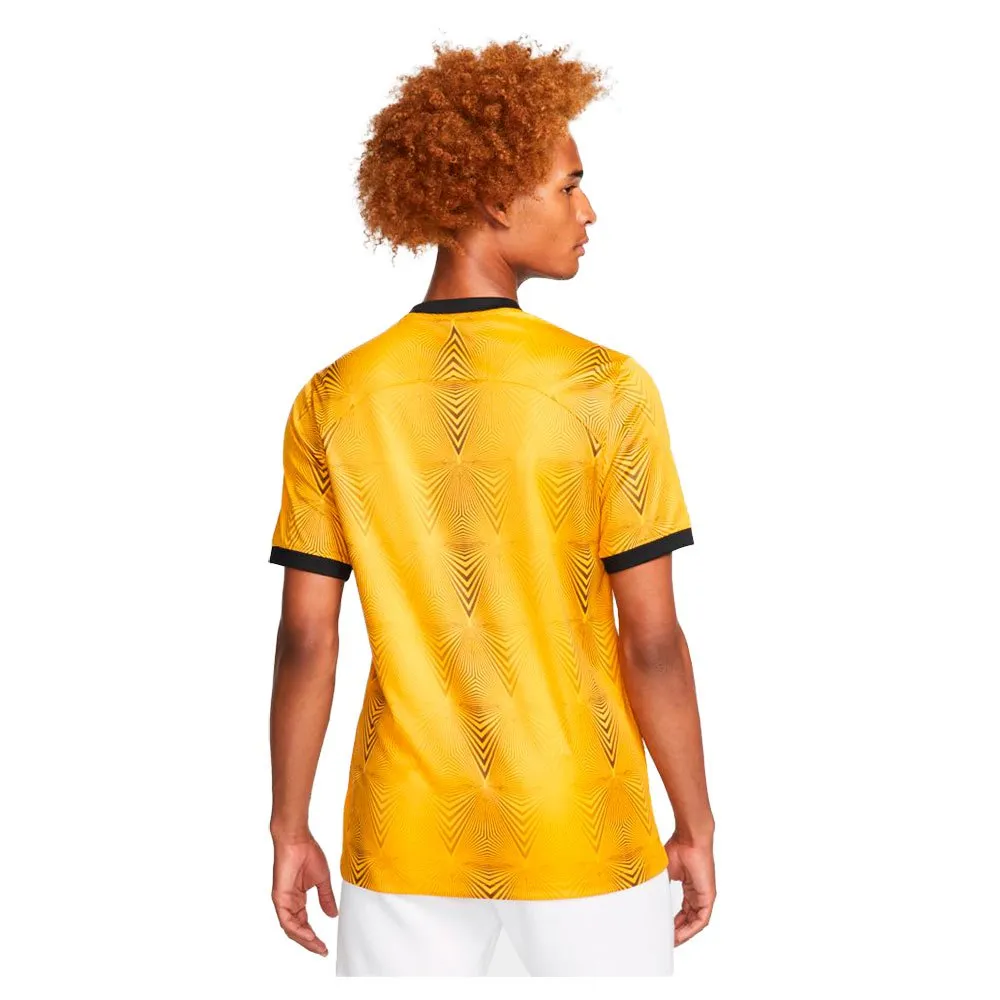 Футболка с коротким рукавом Nike Kaizer Chiefs 22/23 Dri Fit Stadium home, желтый — фото 2