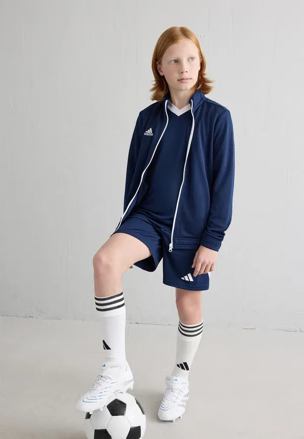 Куртка тренировочная Adidas Performance Entrada 22, темно-синий — фото 2