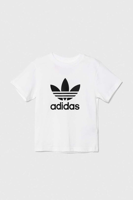 

Trefoil Tee детская хлопковая футболка adidas Originals, белый