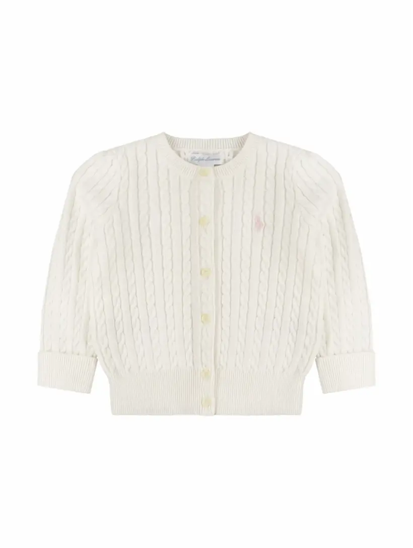 

Вязаный кардиган Ralph Lauren, белый