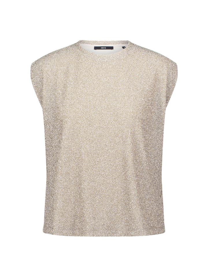 

Блестящая рубашка с круглым вырезом из французского дуба Zero