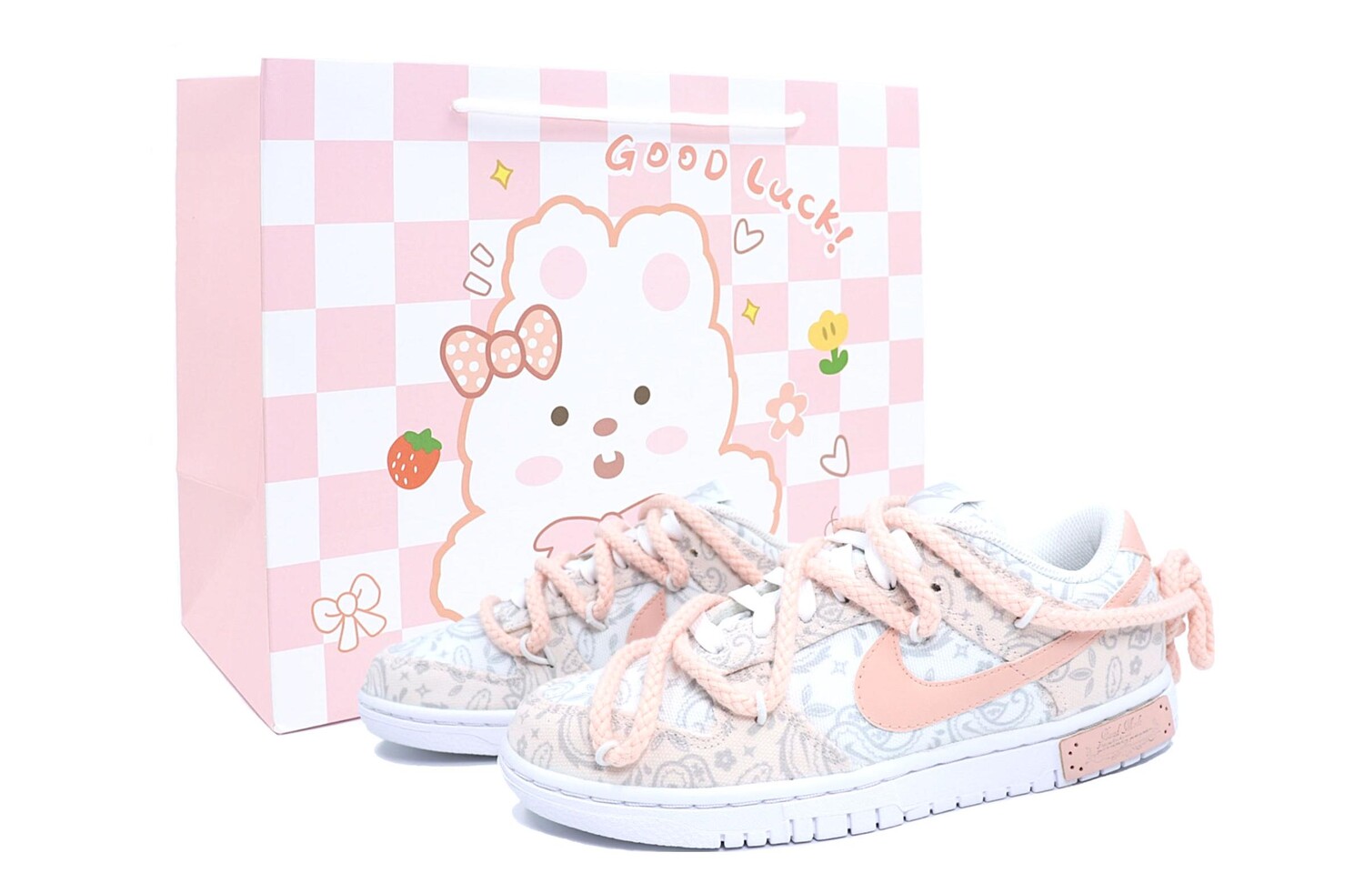 

Женские кроссовки для скейтбординга Nike Dunk, Pink