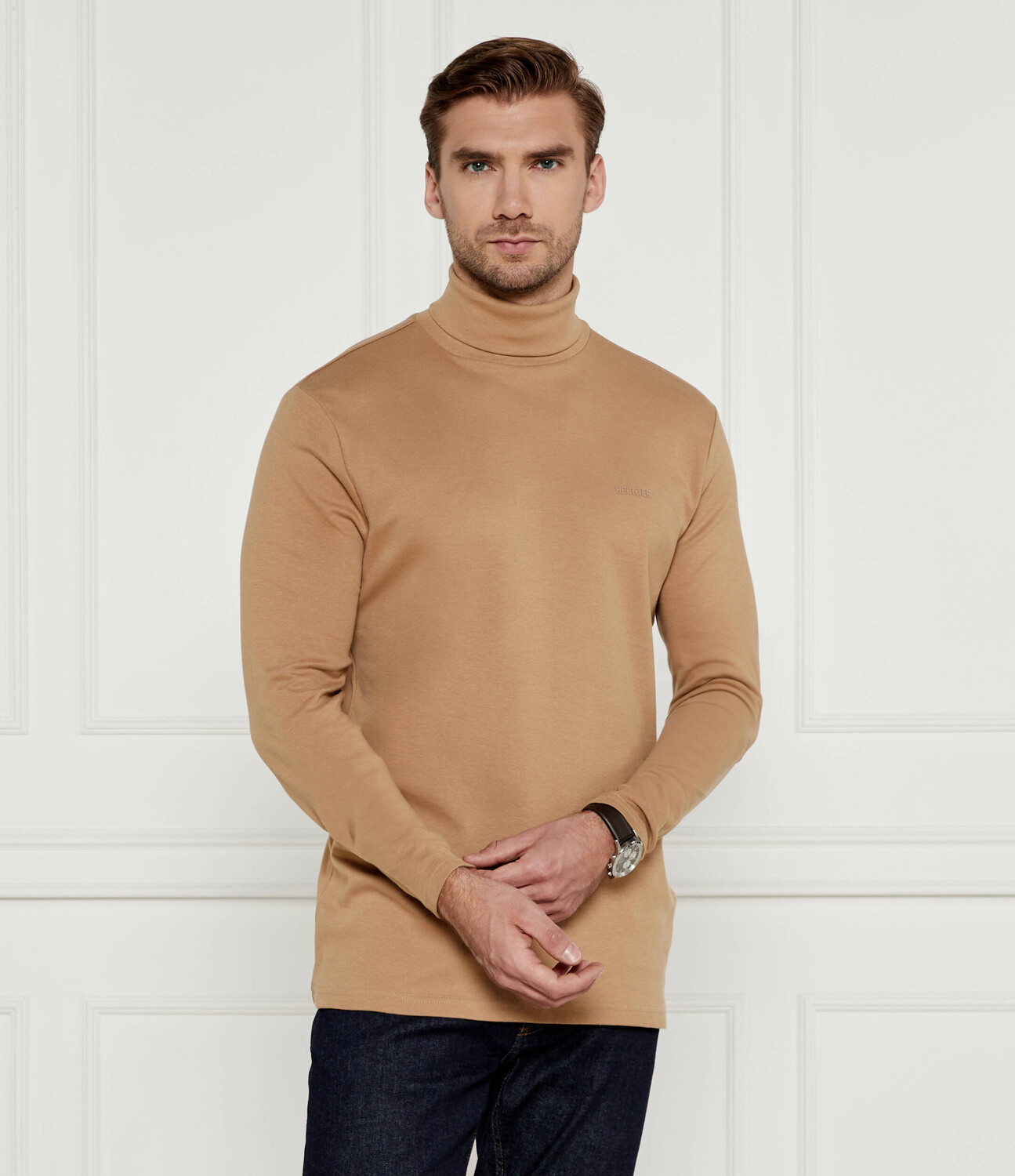 

Свитер Hechter Paris Regular Fit, бежевый