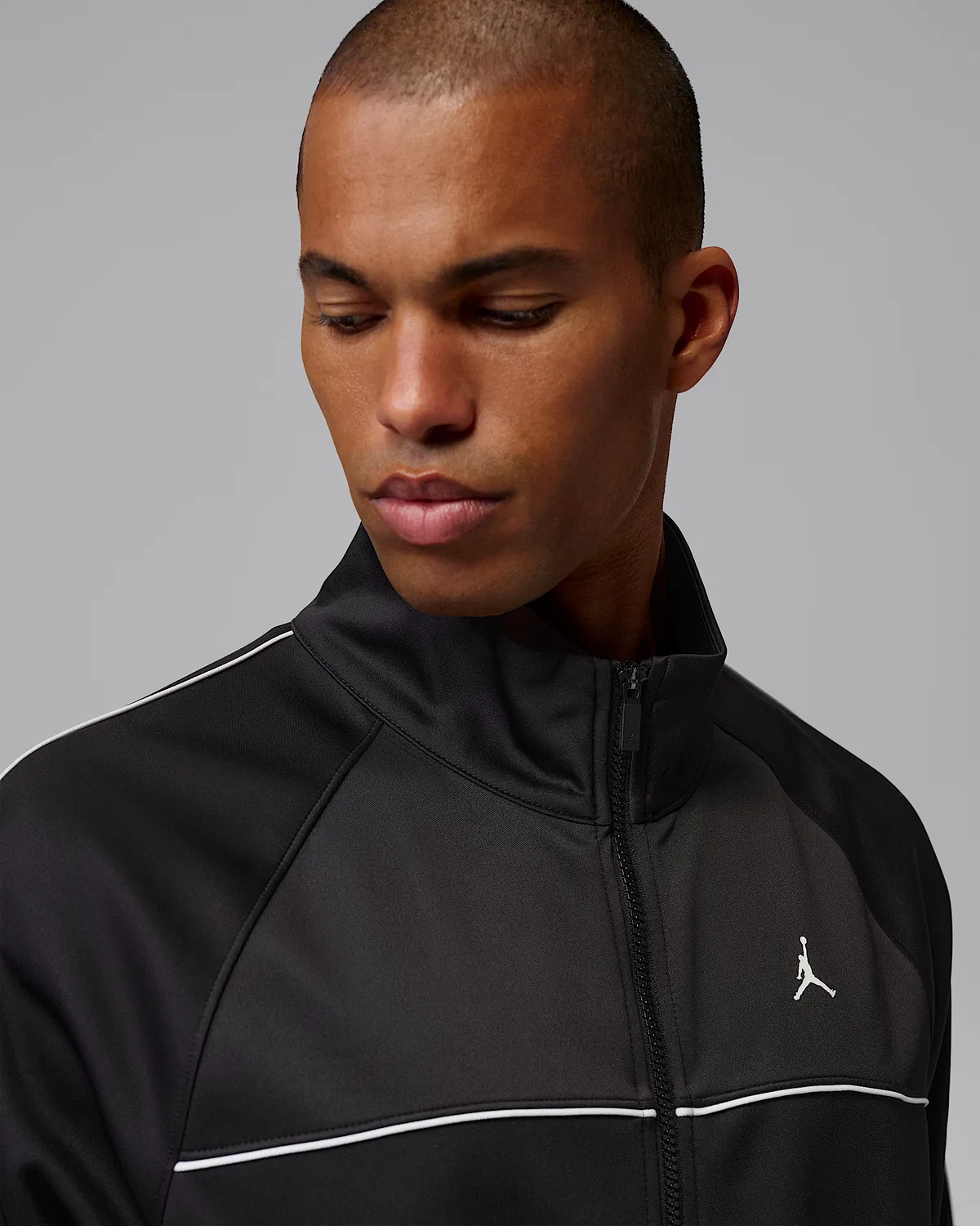 Мужская ветровка Jordan Jumpman, Black/White/White — фото 3
