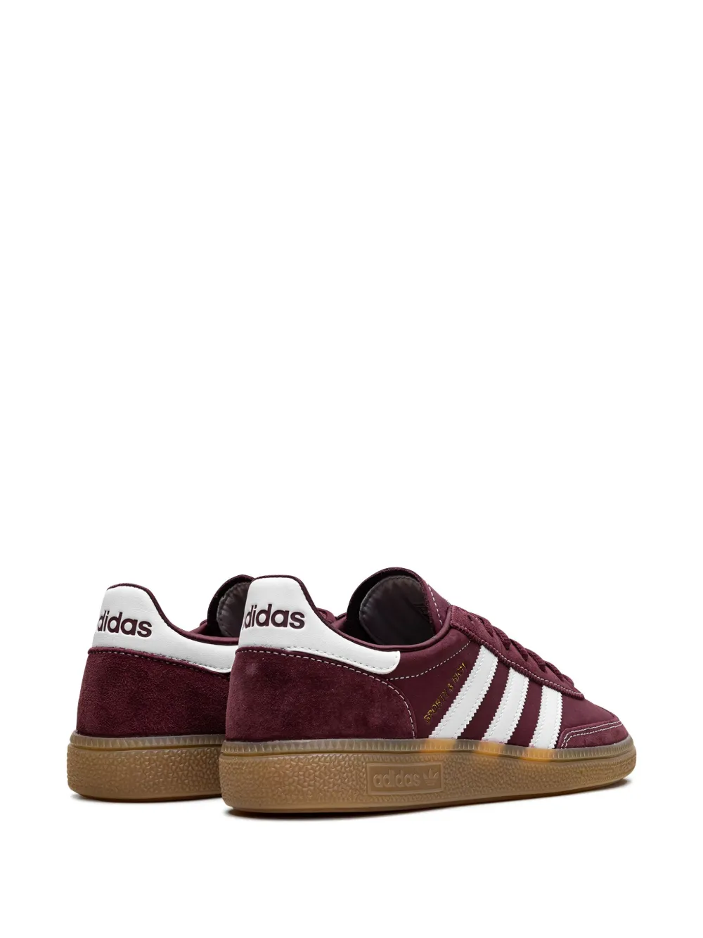 Кеды x Sporty & Rich Handball Spezial "Shadow Red" Adidas, красный — фото 3