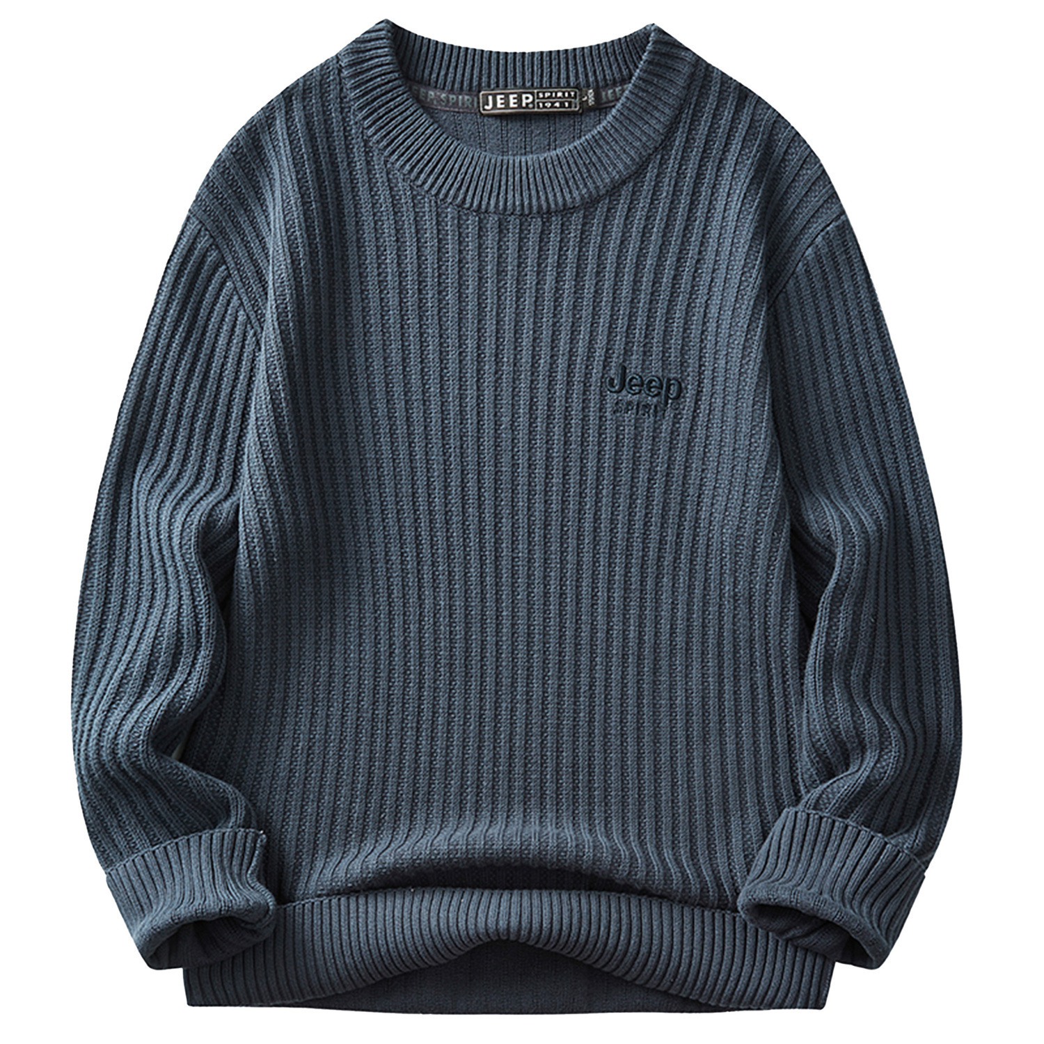 

Джемпер унисекс JEEP SPIRIT, серо-голубой