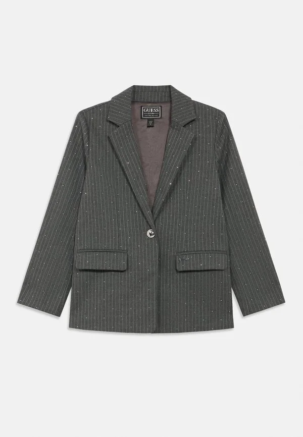 Блейзер для церемонии вручения дипломов младшего курса в полоску Guess, Grey Melange — фото 3