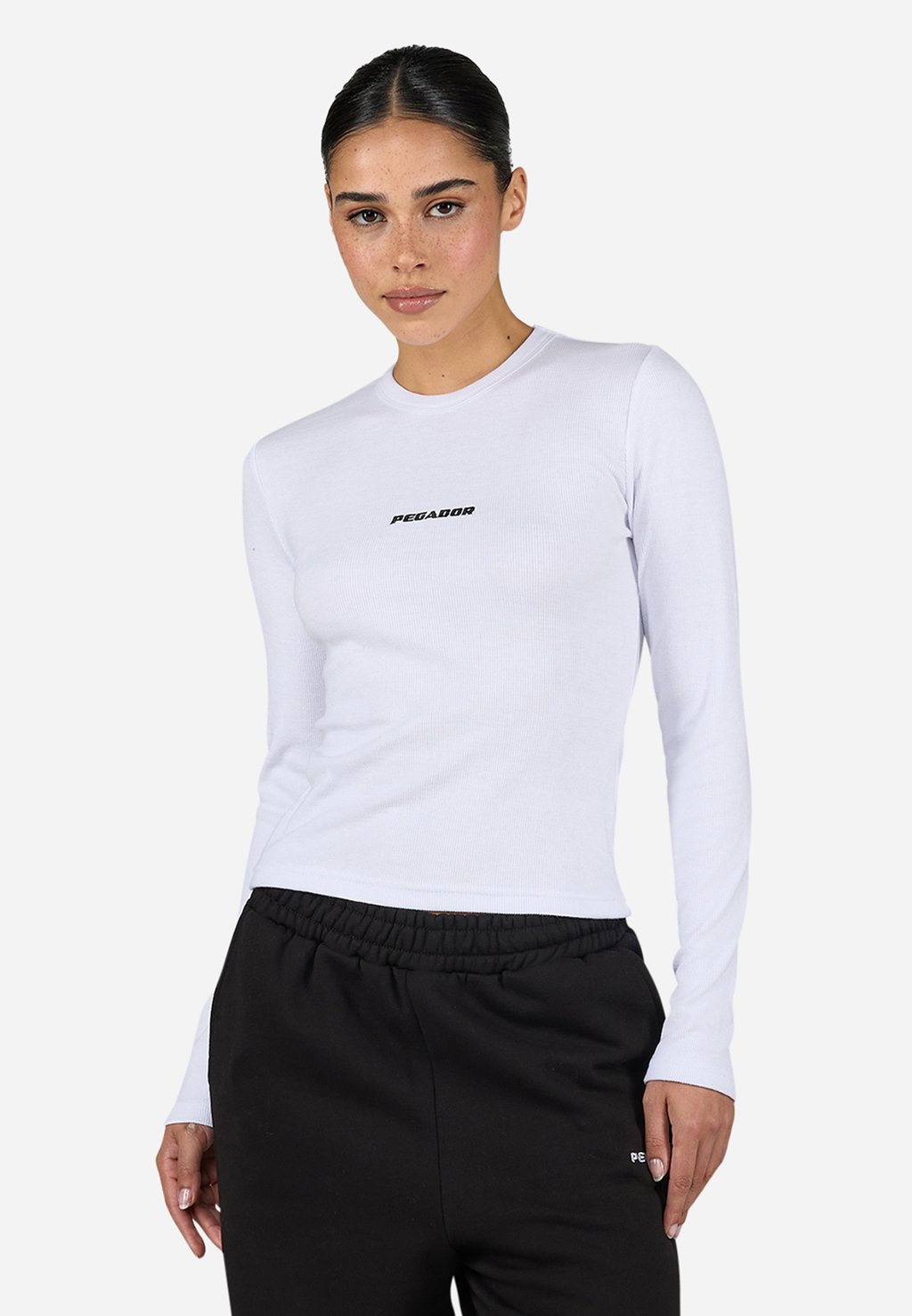 

Топ с длинными рукавами NINA LONG SLEEVE Pegador, белый