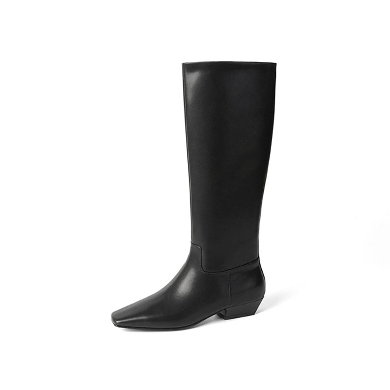 Сапоги женские Echo&yolo, Black Cow Leather