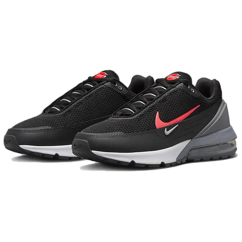 Nike Air Max Pulse Black Bright Crimson, черный/дымчато-серый/угольно-черный/яркий темно-красный — фото 3