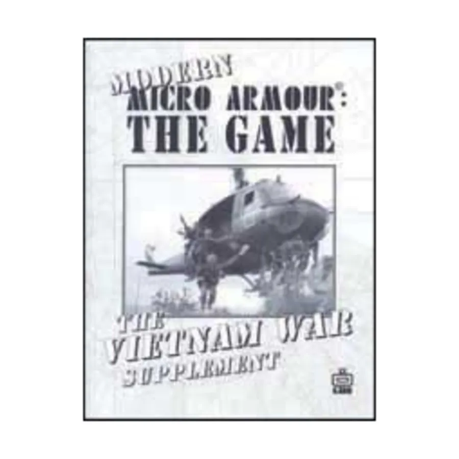 

Micro Armor — Игра, Модерн — Дополнение к войне во Вьетнаме, Miniature Books, Rules & Storage Cases (GHQ)