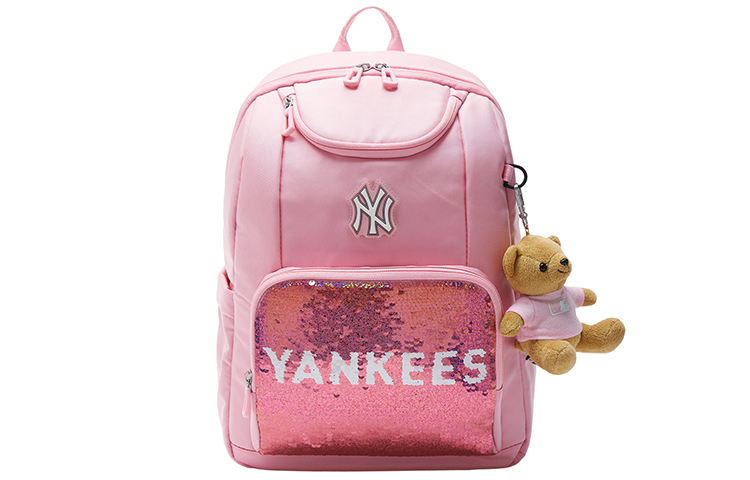 

MLB Рюкзак Nylon Regular детский розовый