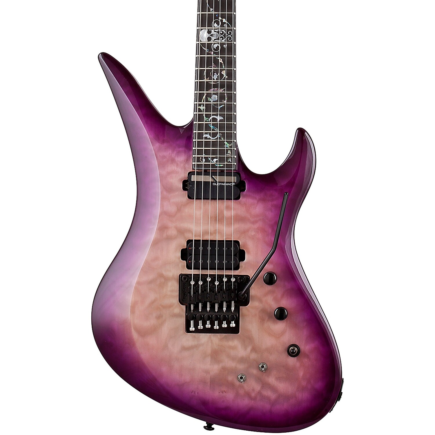 

Schecter Guitar Research Nikki Stringfield A-6 FR S Maiden Mist 6-струнная электрогитара Maiden Mist