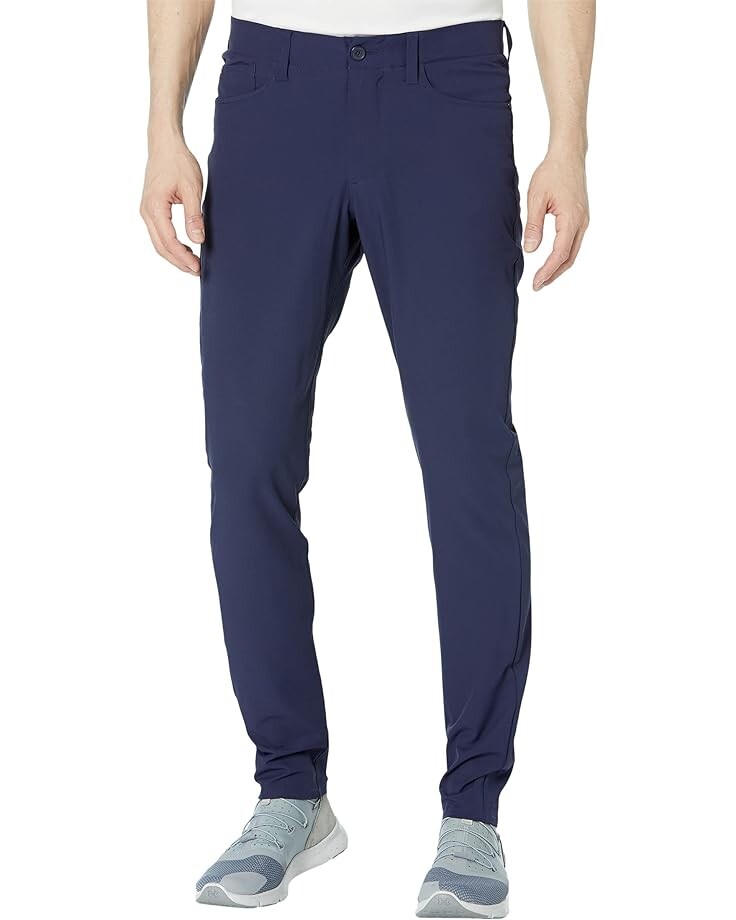 

Брюки Under Armour Golf Drive Five-Pocket, цвет Midnight Navy/White