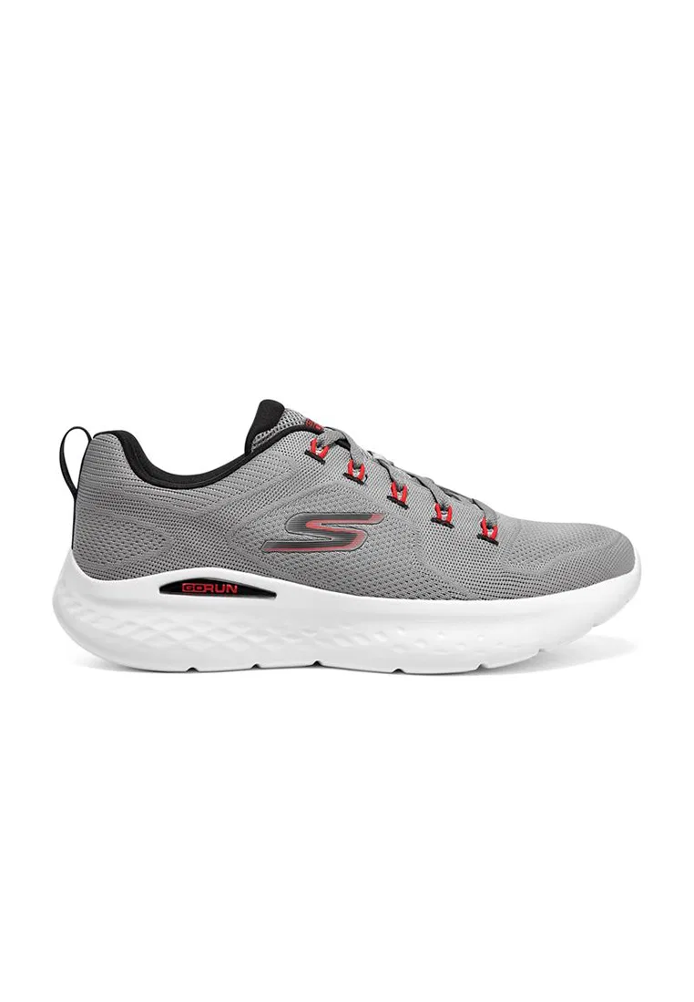 Кроссовки мужские, легкие, GO RUN LITE, Skechers, красный/серый