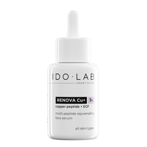 

Омолаживающая сыворотка с пептидом меди, 30 мл Ido Lab Renova cu+