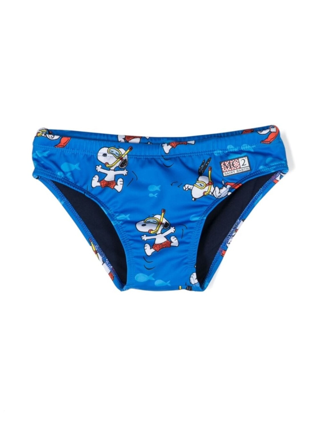 

Плавки с кулиской из коллаборации с Snoopy MC2 Saint Barth Kids, синий