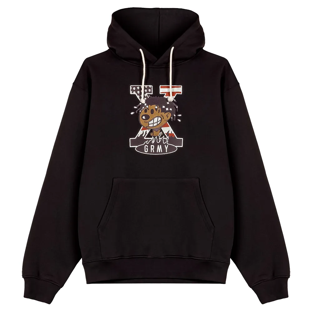 

Худи Grimey Voodoo Child Vintage, черный