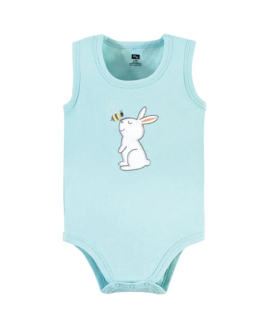 Набор из 5 боди без рукавов Hudson Baby, Bunny And Bee — фото 3