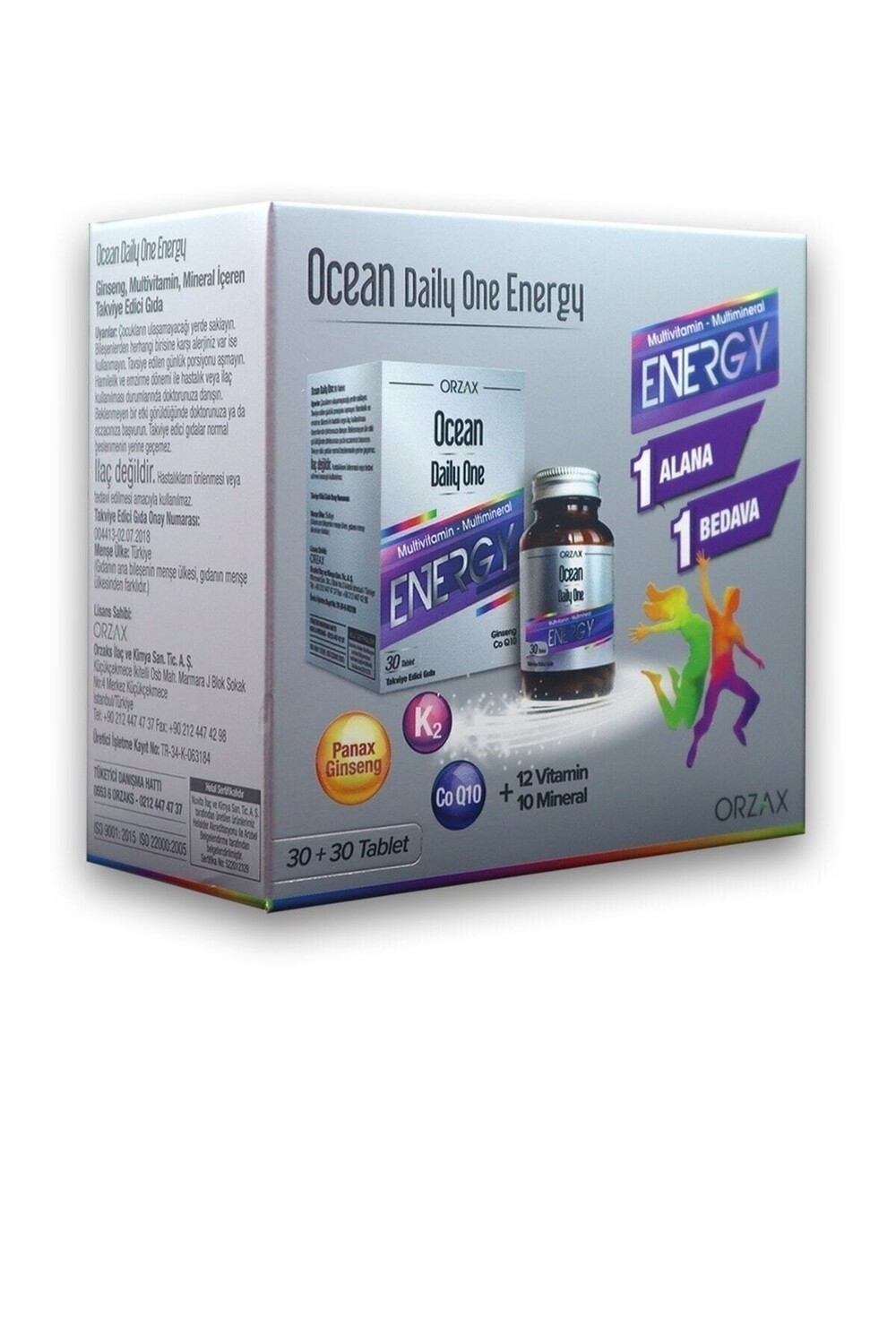 

Ocean Daily One Energy 30+30 Таблетка