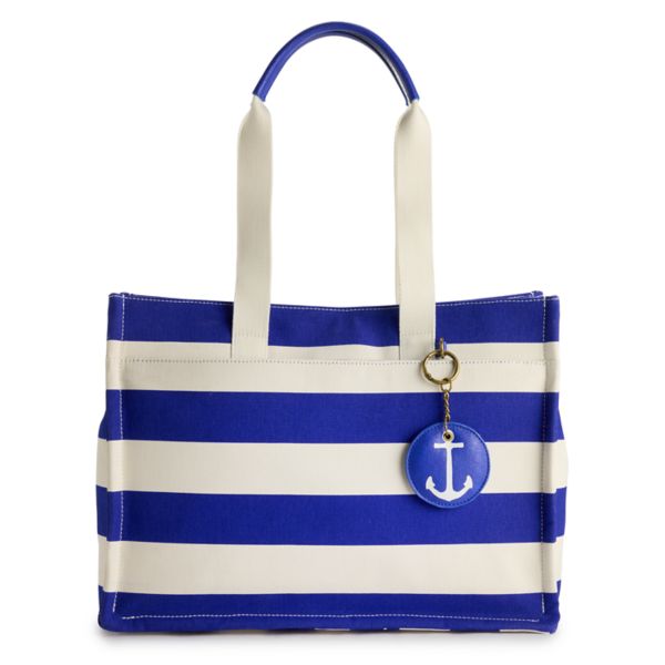

Холщовая сумка Danson Sonoma Goods For Life, цвет blue cabana stripe