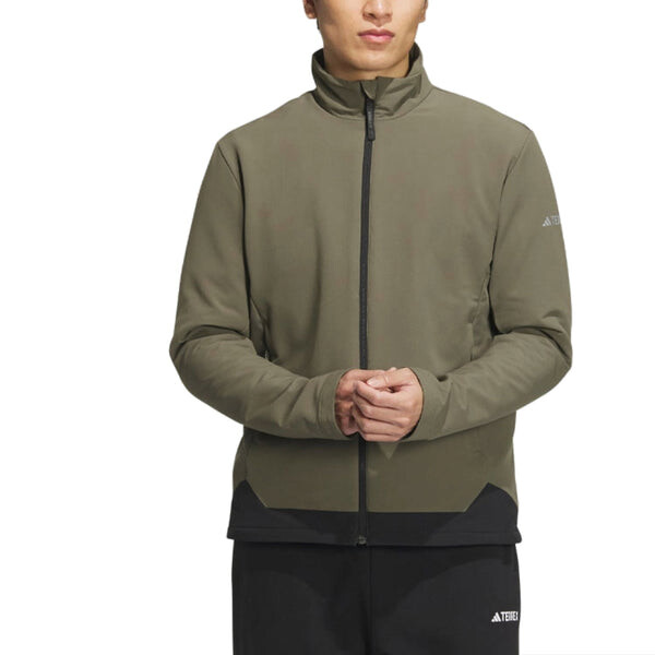 Куртка terrex спортивная куртка Adidas, зеленый — фото 3