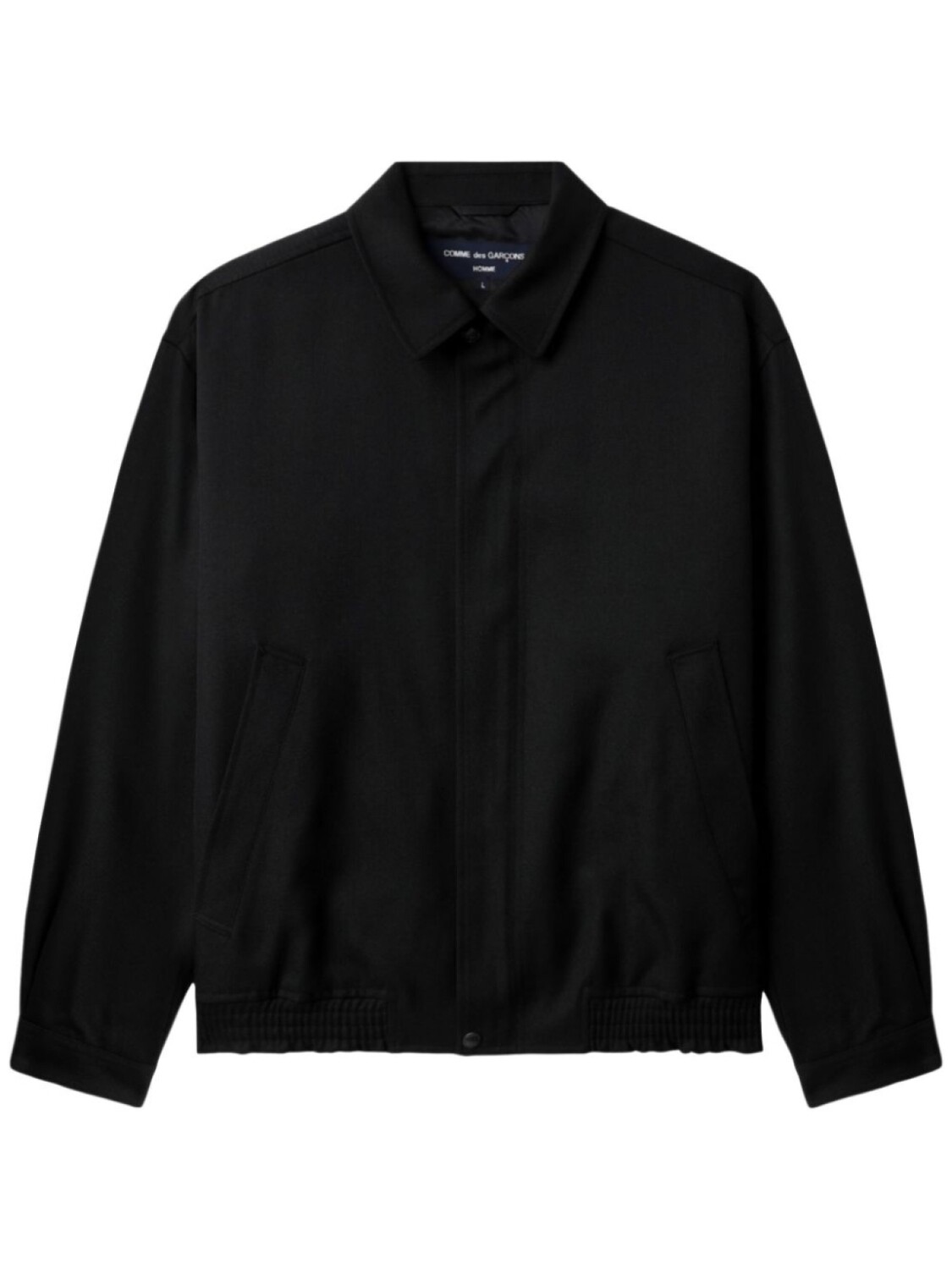

Comme des Garçons Homme шерстяной бомбер, черный