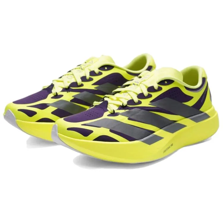 Adidas Adizero Evo SL Breathable Running Shoes мужские Green — фото 3