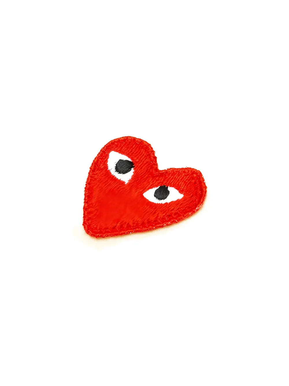 Толстовка с капюшоном на молнии с логотипом в виде сердца Comme Des Garçons Play, белый — фото 3