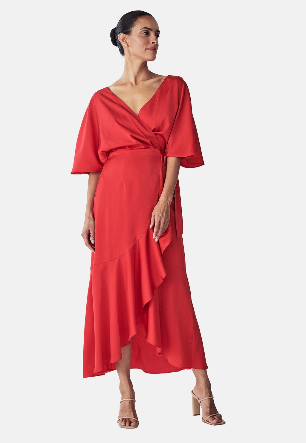 

Длинное платье MERA MIDI DRESS WILLA, красный
