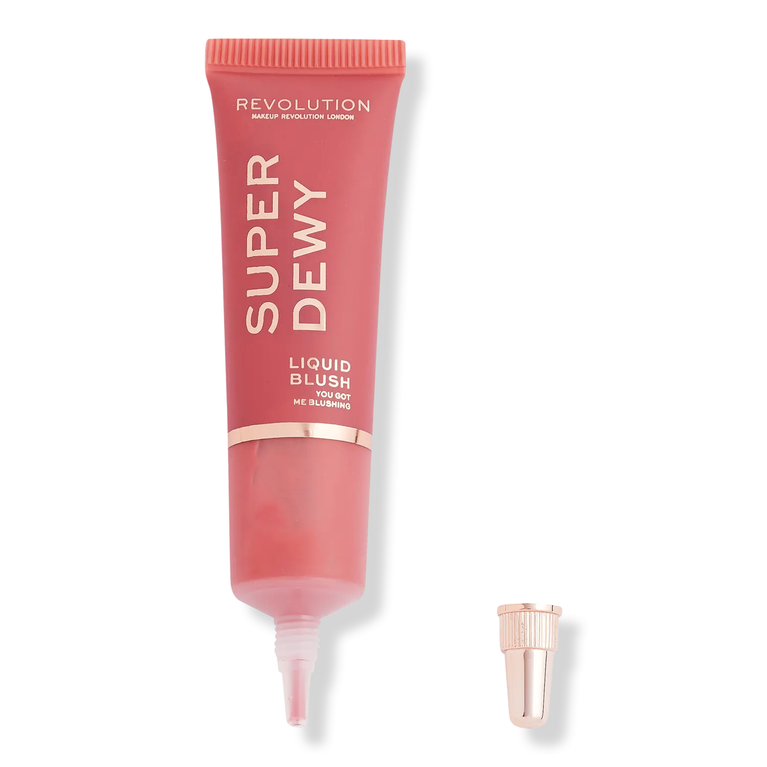 

Супервлажные жидкие румяна Revolution Beauty, You Got Me Blushing (muted rose)