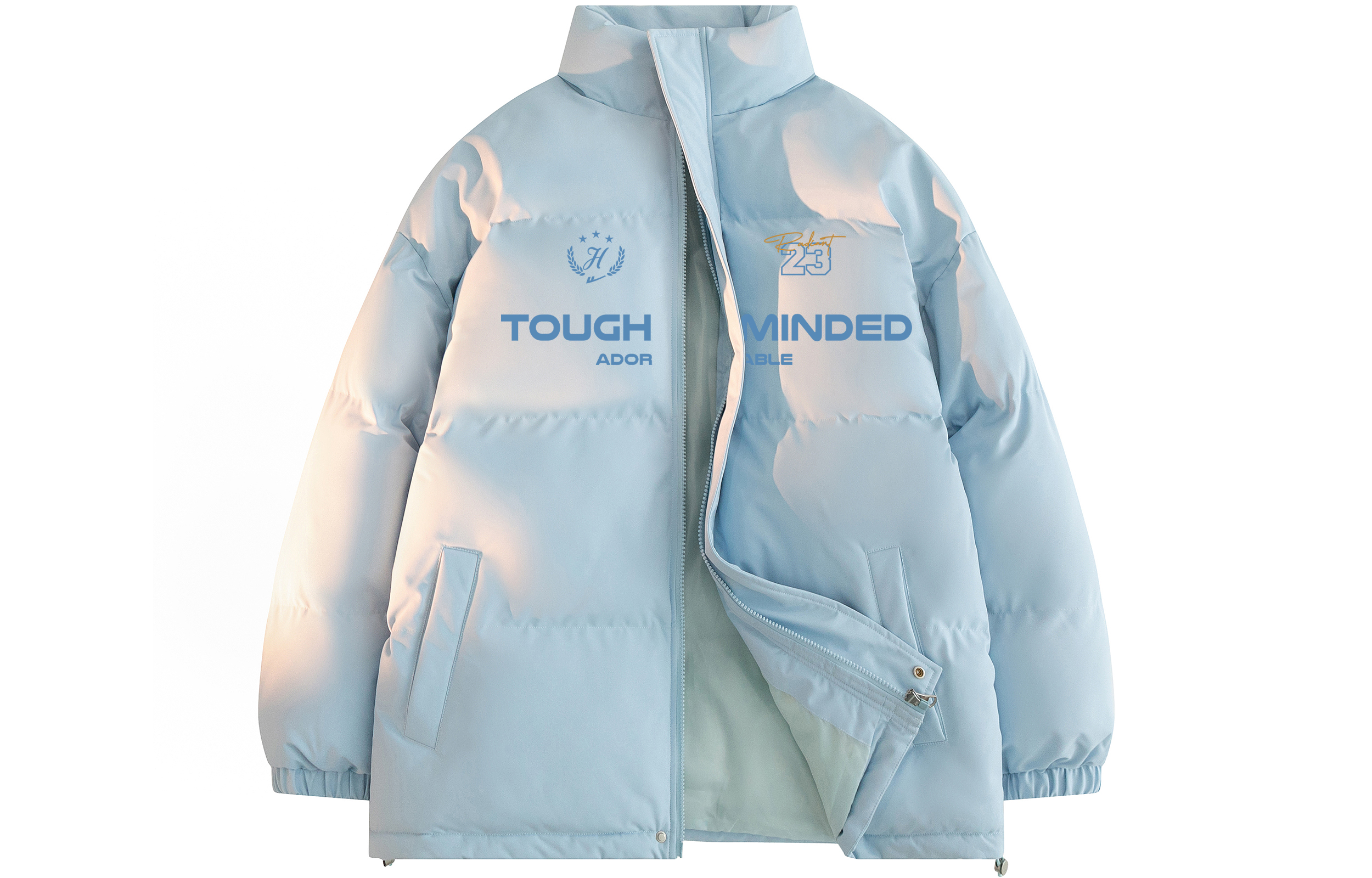 

WARRIOR Пуховик Huichao Riding The Wind Collection унисекс, Sky Blue