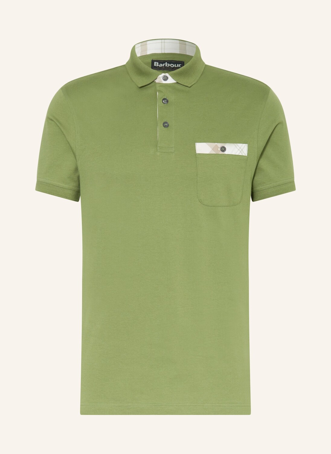 

Рубашка поло из джерси Barbour, зеленый