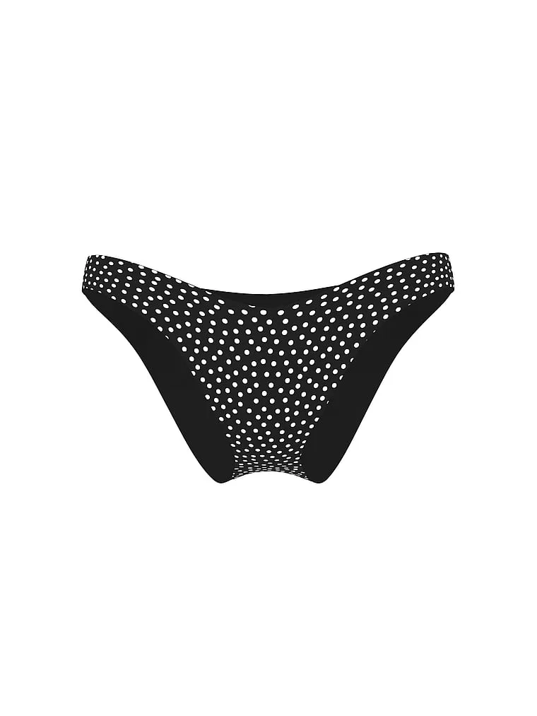 Плавки Victoria'S Secret, плавки для бикини, черно-белые точки — фото 3